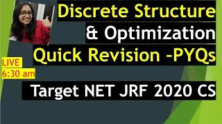 Graph Theory with PYQs Quick Revision -Day 4 || Quick Revision Course-UGC NET Computer Science