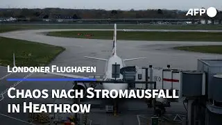 Stromausfall in London Heathrow f&uuml;hrt zu Reisechaos | AFP