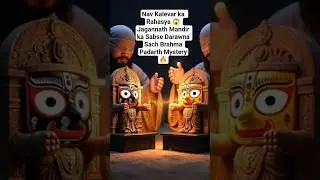 Nav Kalevar ka Rahasya😱 | Jagannath Mandir ka Sabse Darawna Sach | Brahma Padarth Mystery🔥#jagannath