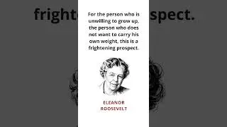 Freedom and Responsibility - Quotes by Eleanor Roosevelt #roosevelt #quotes #freedom #responsibility