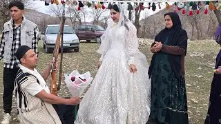 Breaking traditions on wedding day: bold escape of nomadic groom to banned love