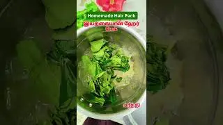 🌼✨ Organic Hair Care Routine! | Beautiful Thangapoove Song 🌿