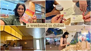 dubai weekend vlog | new cafes, the ripe market, bookstores, and more!