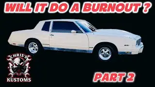 Rearend install complete + Frame Notch and Burnouts!