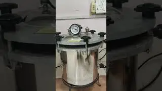 Small Autoclave Machine || Sterilization Process || Decontamination Process using Autoclave Machine