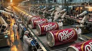 Как производится Dr Pepper: внутри современной фабрики | Документальный фильм о процессе производ...