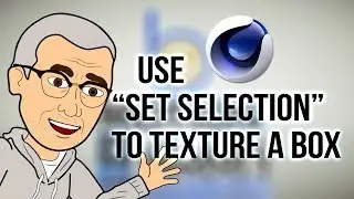 Учебник Cinema4D: Текстура с использованием тега Set Selection