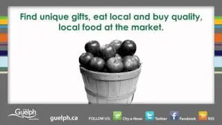 City of Guelph - Farmer's Market