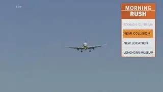 Officials investigate a close call at Houston airport