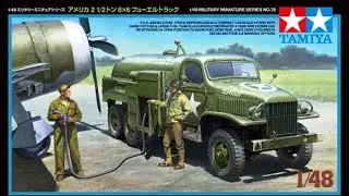 Tamiya 1/48 U.S. Airfield Fuel Truck I Kit Review I
