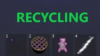 What happens if you recycle VERY RARE items in Plates of Fate? 🤔