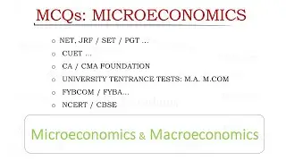 2. MCQs - Concepts of  Microeconomics and Macroeconomics