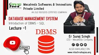INTRODUCTION OF DBMS | SQL INTRODUCTION | DATABASE | SQL | COMPLETE DBMS COURSE | TRAINING ON DBMS