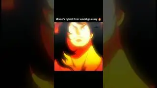 Momo's hybrid form 🐉🔥 #onepiece #luffy #zoro #kuma