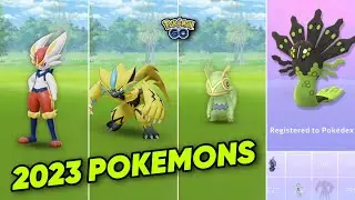 Upcoming New Pokemons in Pokemon Go 2023 | Cinderace, Zeraora, Zygarde, Arceus in Pokemon Go