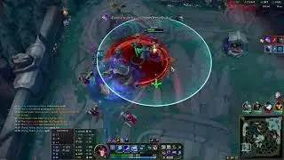 The Rune Mage of Runeterra Collecting World Runes in the Enemy Base Destroying Towers and Inhibitors