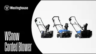 WSnow Corded Blowers - Westinghouse Electric Snow Blowers
