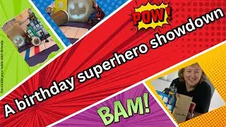 HOW TO THROW AN EPIC SUPERHERO BIRTHDAY PARTY! #party #birthday #superhero #table