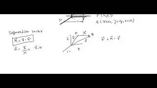 Electrodynamics 2.1.3b ||Separation vector ||||Vector analysis||Mathematics