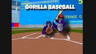 Playing Gorilla BaseBall