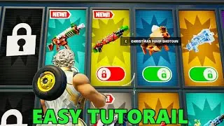 CHRISTMAS PUMP SHOTGUN LOCATIONS | 1V1 WITH EVERY GUN 6155-1398-4059 FORTNITE