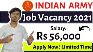 Indian Army Job 2021 | Army Job Vacancy 2021 | Army Jobs 2021 #letscode
