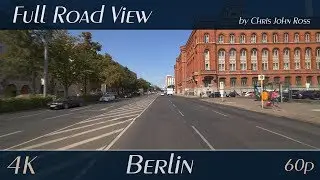 Berlin, Germany: Friedrichshain, Mitte - Holzmarktstra&szlig;e, Stralauer Stra&szlig;e, Spandauer Stra&szlig;e - 4K