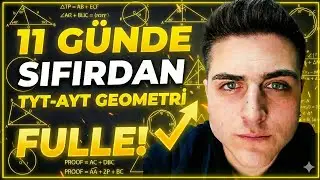 11 Günde TYT - AYT Geometri FULLE! +10 Net Garantisi (+PDF)