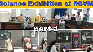 Science and maths  Exhibition at Rsvm Dhanbad 2022 || part - 1