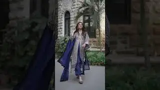 Granite   Ayeza Khan   Azure   Luxe   Embroidered   3pcs   Festive Collection   2023
