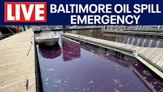 Baltimore oil spill: Emergency crews contain 2,000-gallon diesel leak | FOX 5 DC
