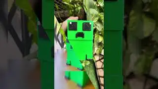 Print Cord Minecraft Character Pen Holder &ndash; 3D Printed Desk Accessory for Gamers