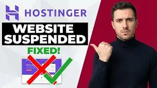 How To Fix Hostinger Website Suspended [NEW 2026 Guide]