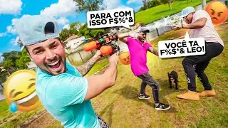 TROLLAGEM - IRRITANDO MEU AMIGOS COM ARMINHAS DE ÁGUA!! 🔫💦😂