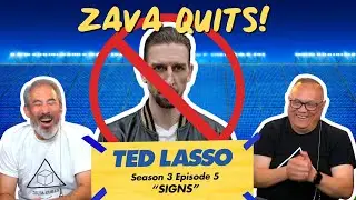 ZAVA УХОДИТ! ⚽️ Тед Лассо 😂 3x5: ЗНАКИ 🤣 #реакция #премьерлига