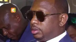 Governor Mike Sonko returns to Nairobi