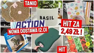 📍ACTION NOWOŚCI 12.01💥 CENY od 1,49 zł‼️ OBRUSY za 12 zł PODKŁADKI KWIATKI CUDNE DONICZKI PRZEGLĄD