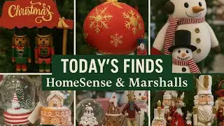 Today&rsquo;s Best Christmas Finds at HomeSense & Marshalls! 🎄✨ Nutcrackers, gingerbread & the viral 🧸 