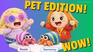 MEET ROSIE & HARMONY 🐚 Hermit Crab Pet Edition | How to Care for Hermit Crabs for Kids