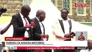 Kizaazaa kanisani Matungu, MCA na Mbunge wakipokonyana kipaza sauti