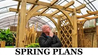 173. Back to the Garden Centre, Spring Plans, & Arbour Update