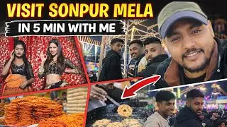 Sonepur Mela Vlog 🎡 | Asia Ka Sabse Bada Mela | Full Tour