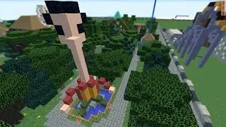 EFTELING NAGEMAAKT IN MINECRAFT?!