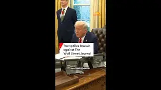 Trump files lawsuit against The Wall Street Journal