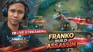 LIVE STREAMING MOBILE LEGENDS 🔴Franco Build Assassin &ndash; Sekali Hook Langsung Hilang! Part 2