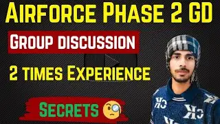 ये 2 Rule समझ लो बस।Airforce Phase 2 Preparation । Airforce Gd Topics। Aspirants Guide