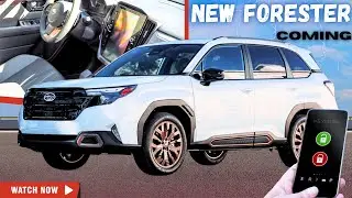Finally Coming 2025 Subaru Forester New Gen - Interior & Exterior Details!