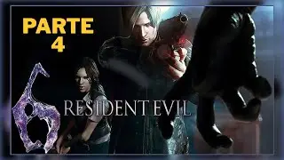 Resident Evil 6: Campaña de leon Parte 4 🧟‍♂️💥 Acción, Terror y Caos Mundial