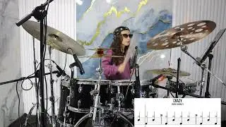 ISABELLA - CRAZY-  DRUM COVER