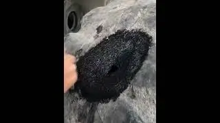 How to Repair A Big Cut of Monster Tire